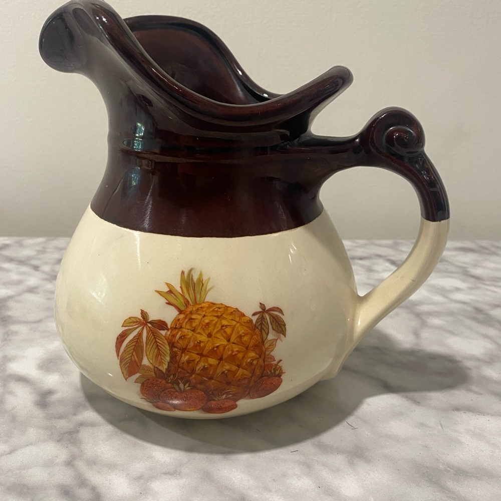 Vintage McCoy pottery pitcher